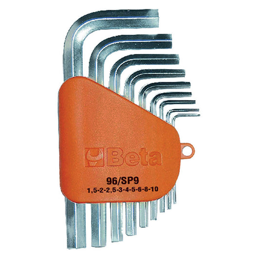 serie chiavi esagonali 96/sc 9 pz 9 (1,5 ã· 10) cod:ferx.530500nlm
