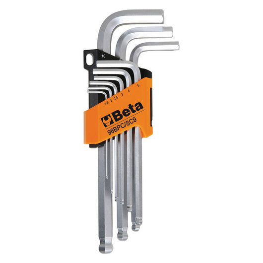 serie chiavi esagonali 96bpcon sc9 pz 9 (1,5 ã· 10) cod:ferx.530516nlm