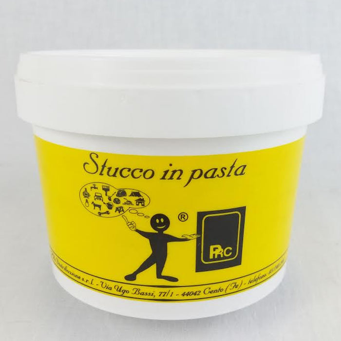 Stucco in pasta 1 kg prc per stuccatura su muro, legno e superfici porose