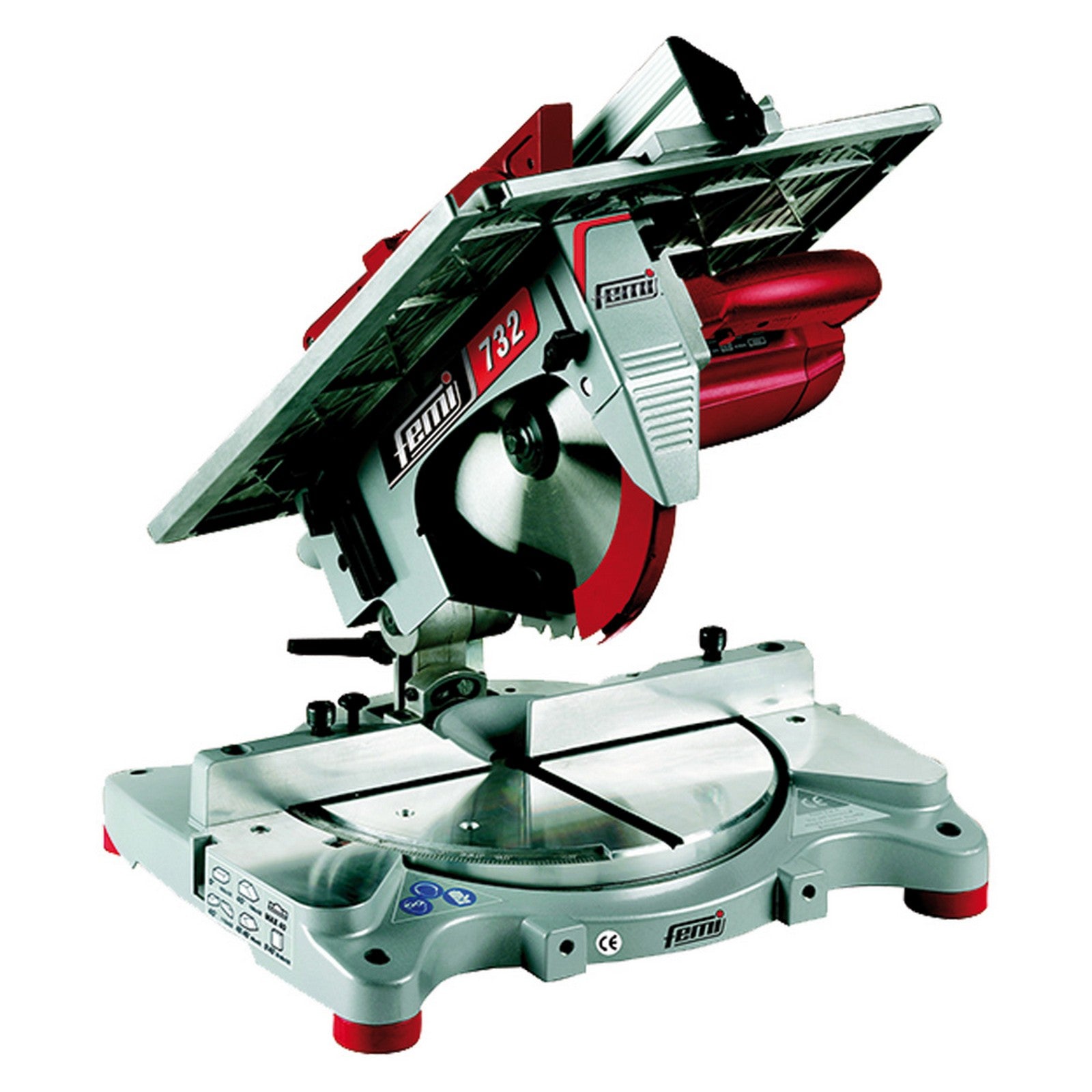 troncatrice ''732'' 1550 w - lama ø254mm cod:ferx.5118136nlm