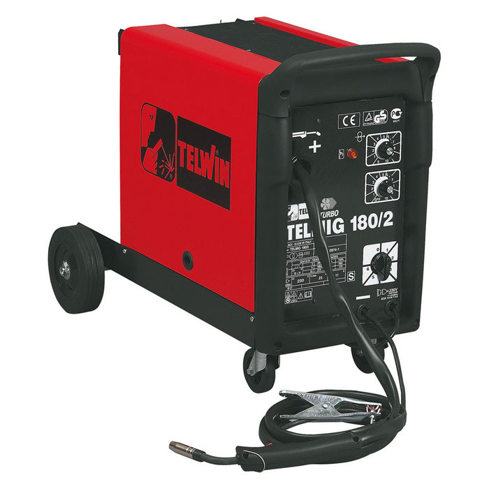 saldatrice a filo 'telmig' 180/2 turbo - 170a - 230v cod:ferx.511056nlm