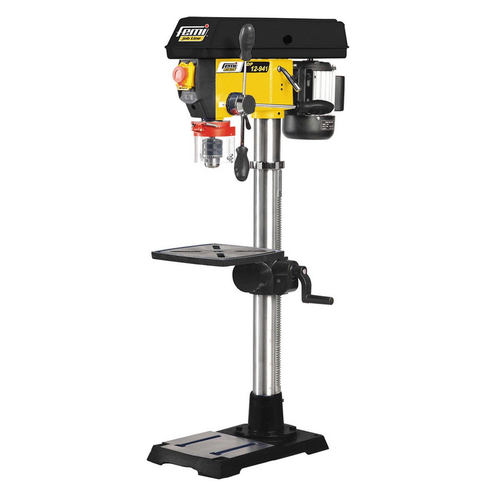 trapano a colonna da banco dp12-941 - 460 w cod:ferx.5108024nlm