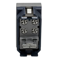 Bticino axolute hc4258/11n connettore telefonico rj11 tipo k10 tech