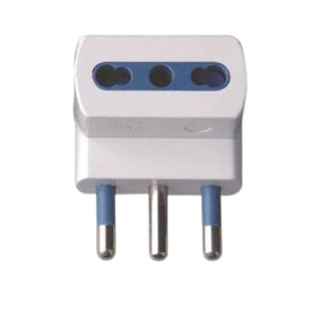 Ecova 30045 adattatore triplo spina 16a 3 prese bipasso bianco