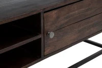 Mobile TV Burn cm 120X40X55 (Legno Di Acacia Nilotica)