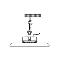 Proiettore Led Industriale Ufo Multipower 200W/160W/120W Hu3 IP65 4000K 31500lm - Driver Lifud