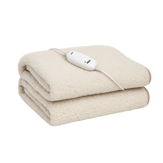 Termocoperta elettrica in lana sintetica zephir con sicurezza e comfort *** numero posti 1 piazza, confezione 1