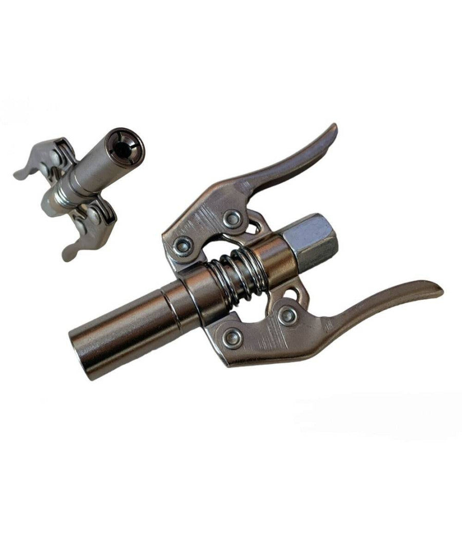 Ugello Accoppiatore Per Ingrassatore Pompa Grasso Autobloccante A Molla 07437         