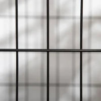 Gabbia Box per Cani Cuccioli da Interno Esterno con Rotelle 92×62×75cm