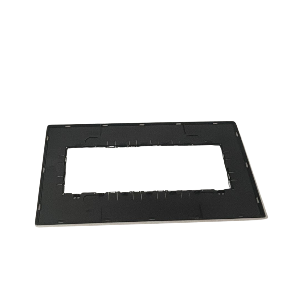 Placca vimar 21657 7 moduli serie eikon evo montaggio orizzontale e verticale *** numero posti 7 moduli, confezione 1