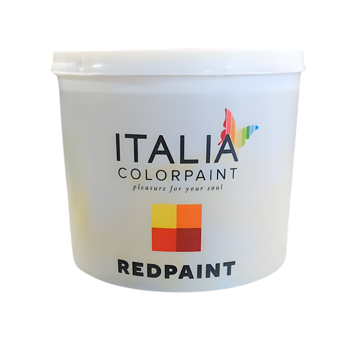 Redpaint idropittura acrilica per caminetti superlavabile e resistente