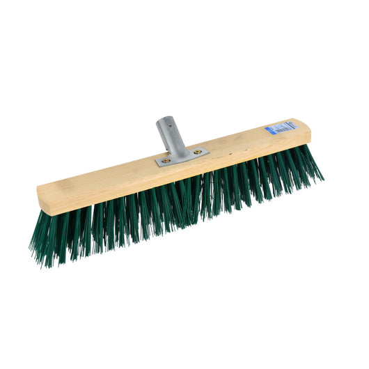 SCOPA DA STRADA 40cm SPAZZATRICE SETOLE RIGIDE OFFICINA GIARDINO ESTERNO GEKO G66038