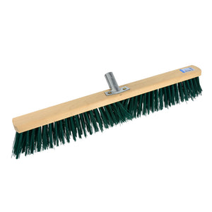 SCOPA DA STRADA 60cm SPAZZATRICE SETOLE RIGIDE OFFICINA GIARDINO ESTERNO GEKO G66040