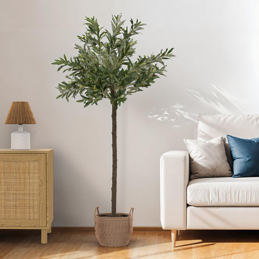 IDMarket - Ulivo artificiale alto 150 cm