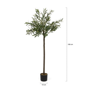 IDMarket - Ulivo artificiale alto 150 cm