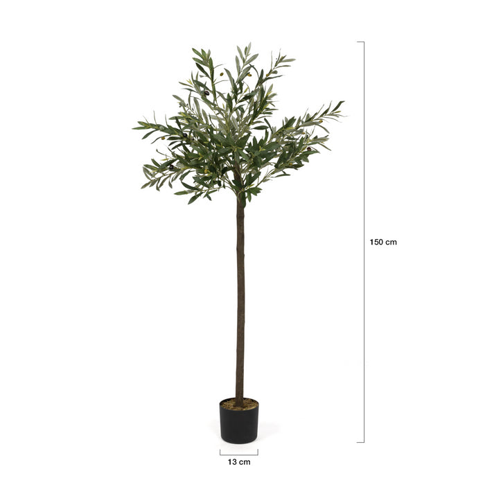 IDMarket - Ulivo artificiale alto 150 cm