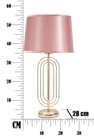 Lampada Da Tavolo Krista Cm Ø 28X55