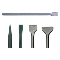 scalpello attacco sds-max piatto mm 25 x 400 cod:ferx.500588nlm