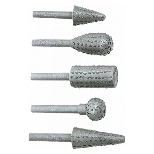 raspe rotative in set serie 5 pezzi cod:ferx.515130nlm