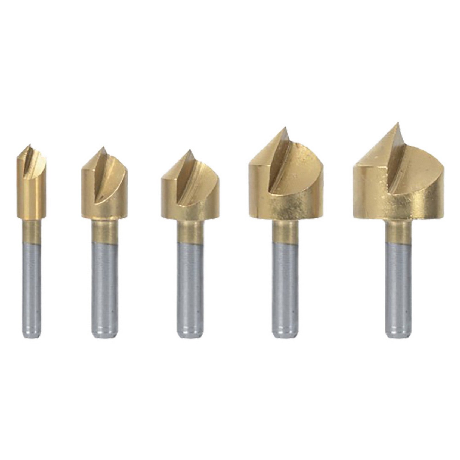 punte a fresa in set set 5 pezzi cod:ferx.5007340nlm