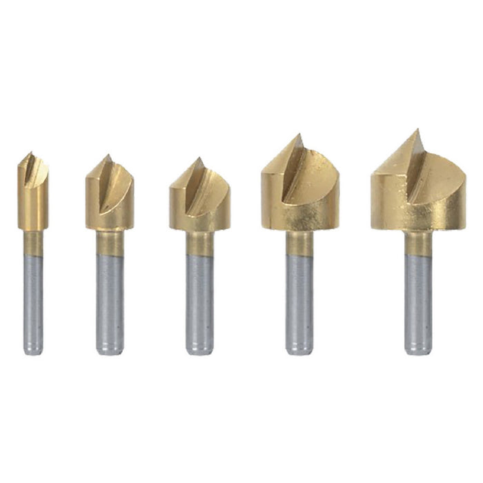 punte a fresa in set set 5 pezzi cod:ferx.5007340nlm