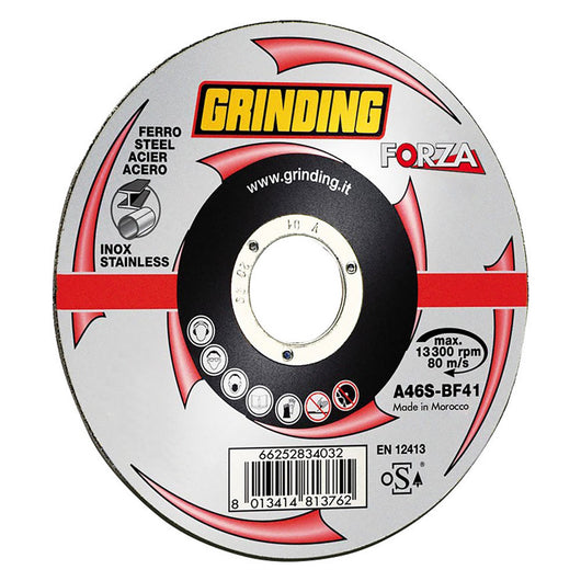mola abrasiva per inox/ferro ã¸ 115 x 1,6 - box 50 pz+5 omaggio cod:ferx.5011009nlm