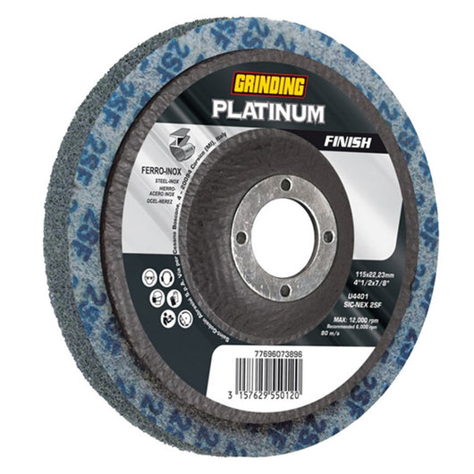 mola abrasiva per ferro/inox ø 115 x 22,23 mm cod:ferx.5010552nlm