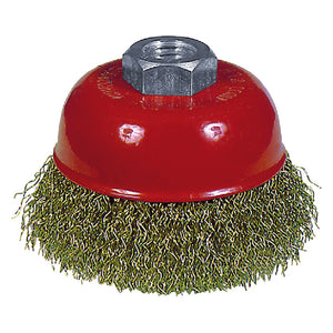 spazzola a tazza per smerigliatrice ø mm 150 cod:ferx.502746nlm
