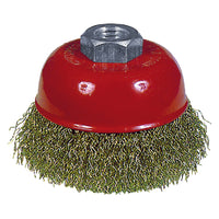 spazzola a tazza per smerigliatrice ø mm 120 cod:ferx.502744nlm