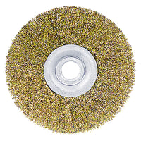 spazzola circolare per mola ø mm 200 - kit fori da mm. 16 a 25 cod:ferx.502716nlm