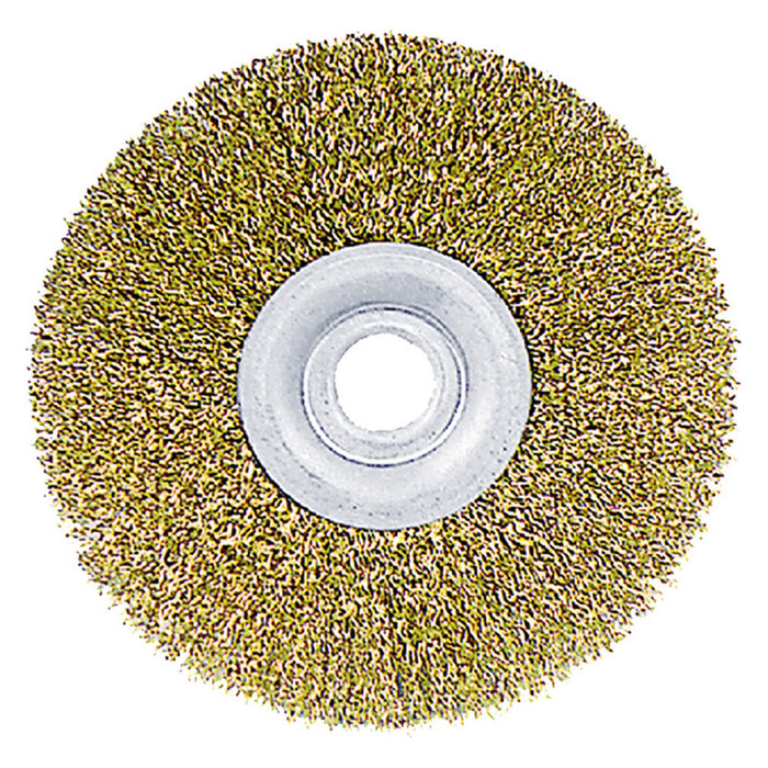 spazzola circolare per mola ø mm 200 - kit fori da mm. 16 a 25 cod:ferx.502716nlm