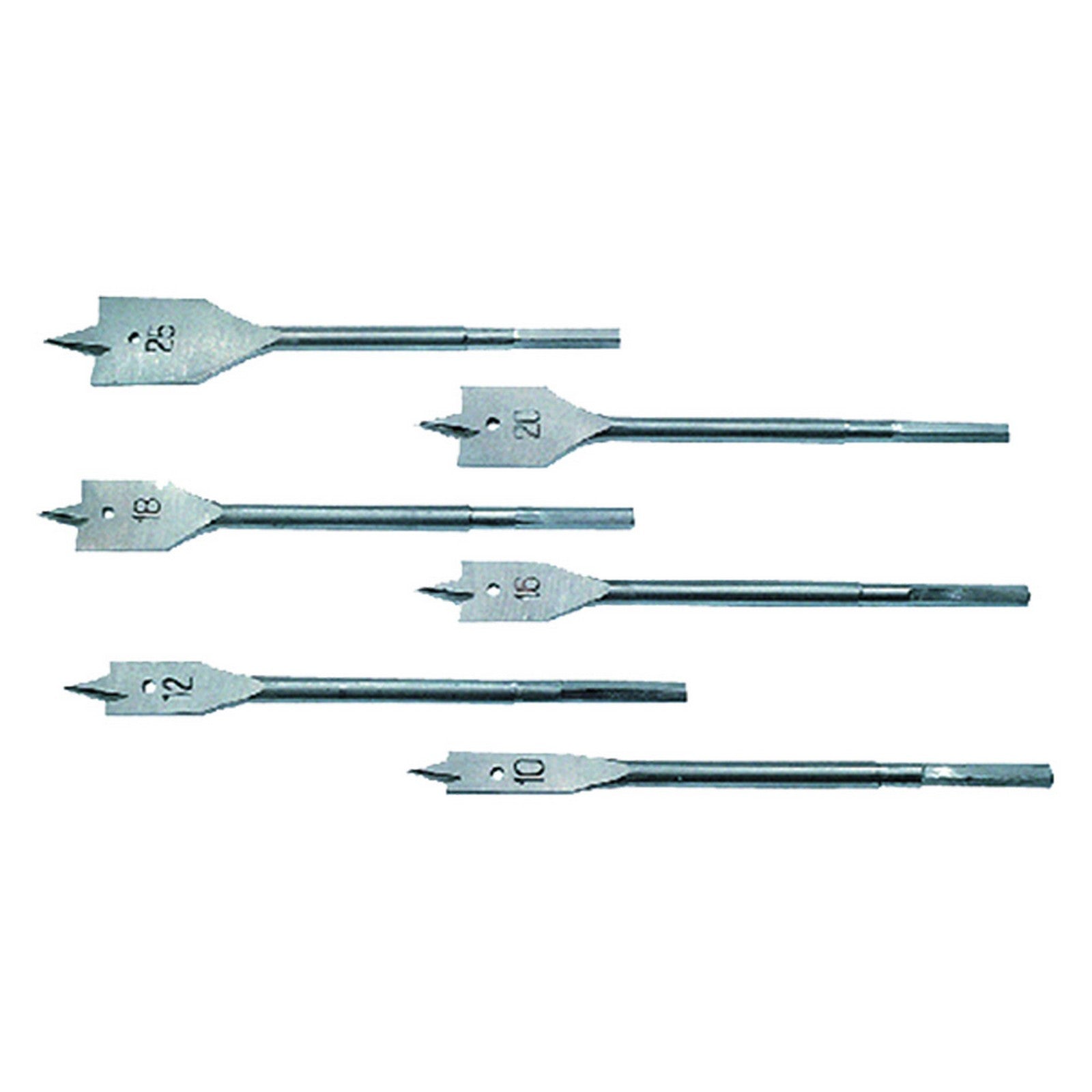 mecchie per legno serie 6 pz cod:ferx.515074nlm