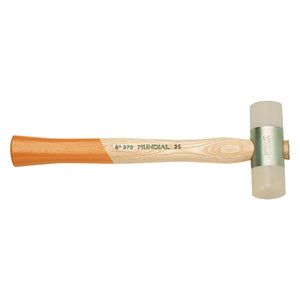 mazzuola teste in poliuretano ø mm 35 lungh. tot. mm 310 cod:ferx.5023544nlm