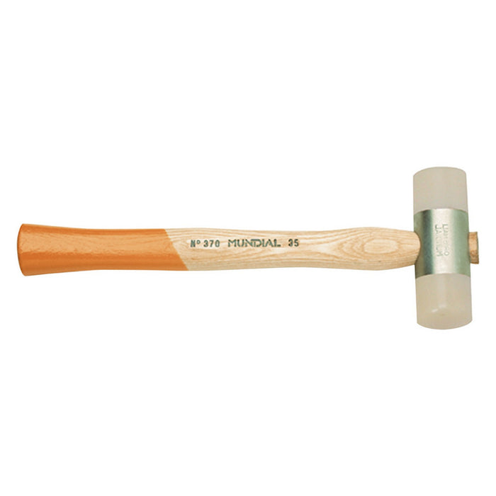 mazzuola teste in poliuretano ø mm 35 lungh. tot. mm 310 cod:ferx.5023544nlm