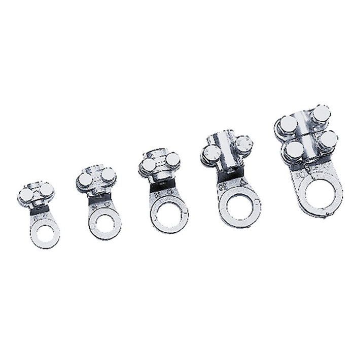 capicorda a morsetto sezione mmq 50 - foro mm 15 cod:ferx.505016nlm