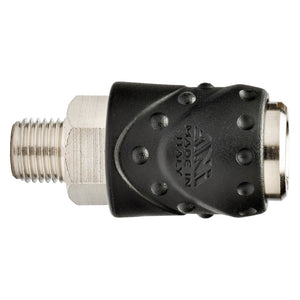 rubinetto rapido universale a sfere filettato masc 3/8 cod:ferx.503752nlm