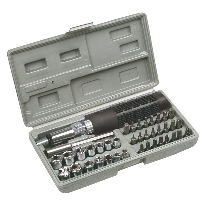 set avvitamento con inserti e bussole set 40 pz cod:ferx.514198nlm