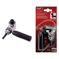 rinvio angolare per trapano a 90â° attacco 1/4 codice 507084 cod:ferx.507084nlm