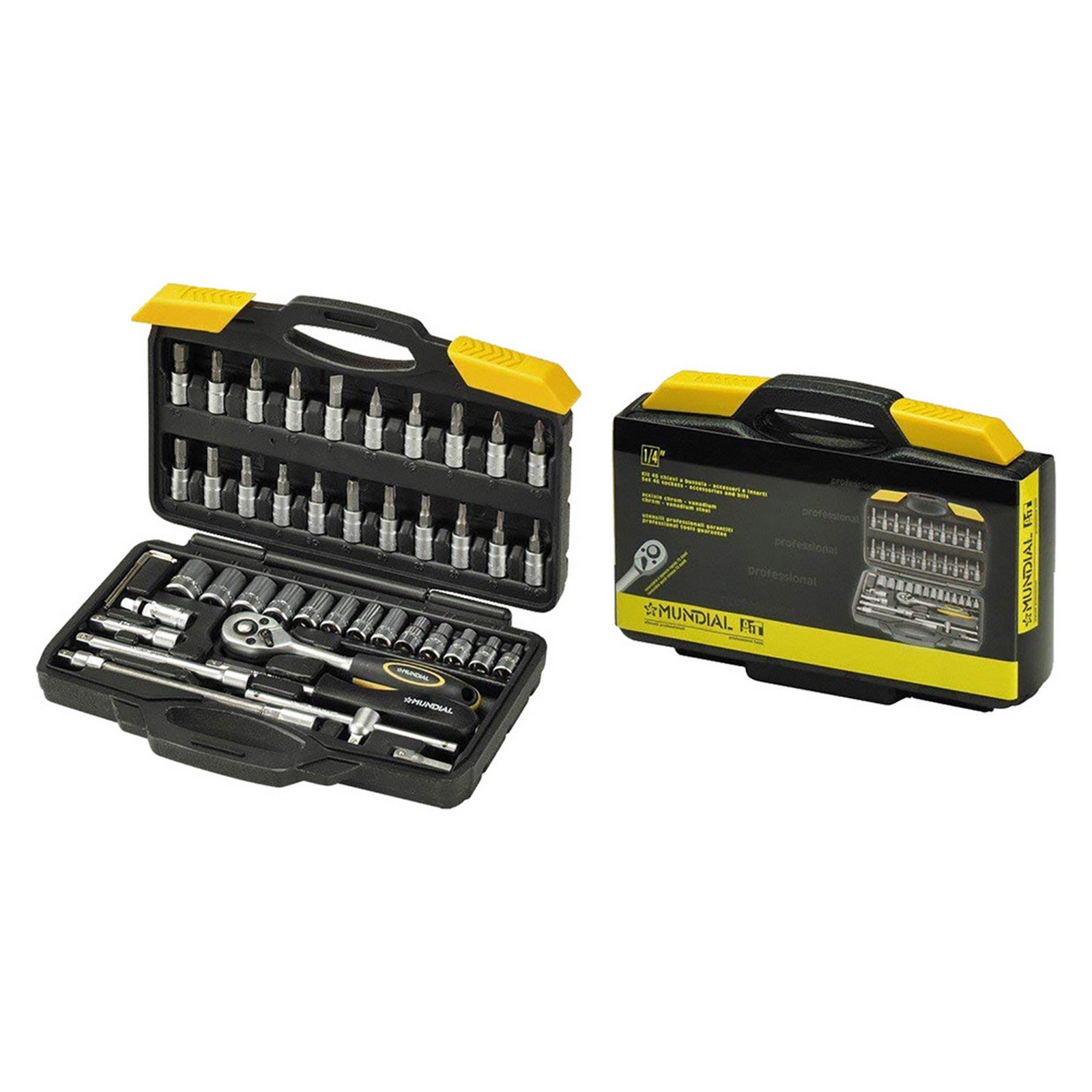 set chiavi a bussola art. 1442 46 pezzi - 1/4 cod:ferx.5134620nlm