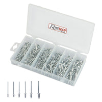 assortimento rivetti in alluminio totale 320 pz cod:ferx.340044nlm