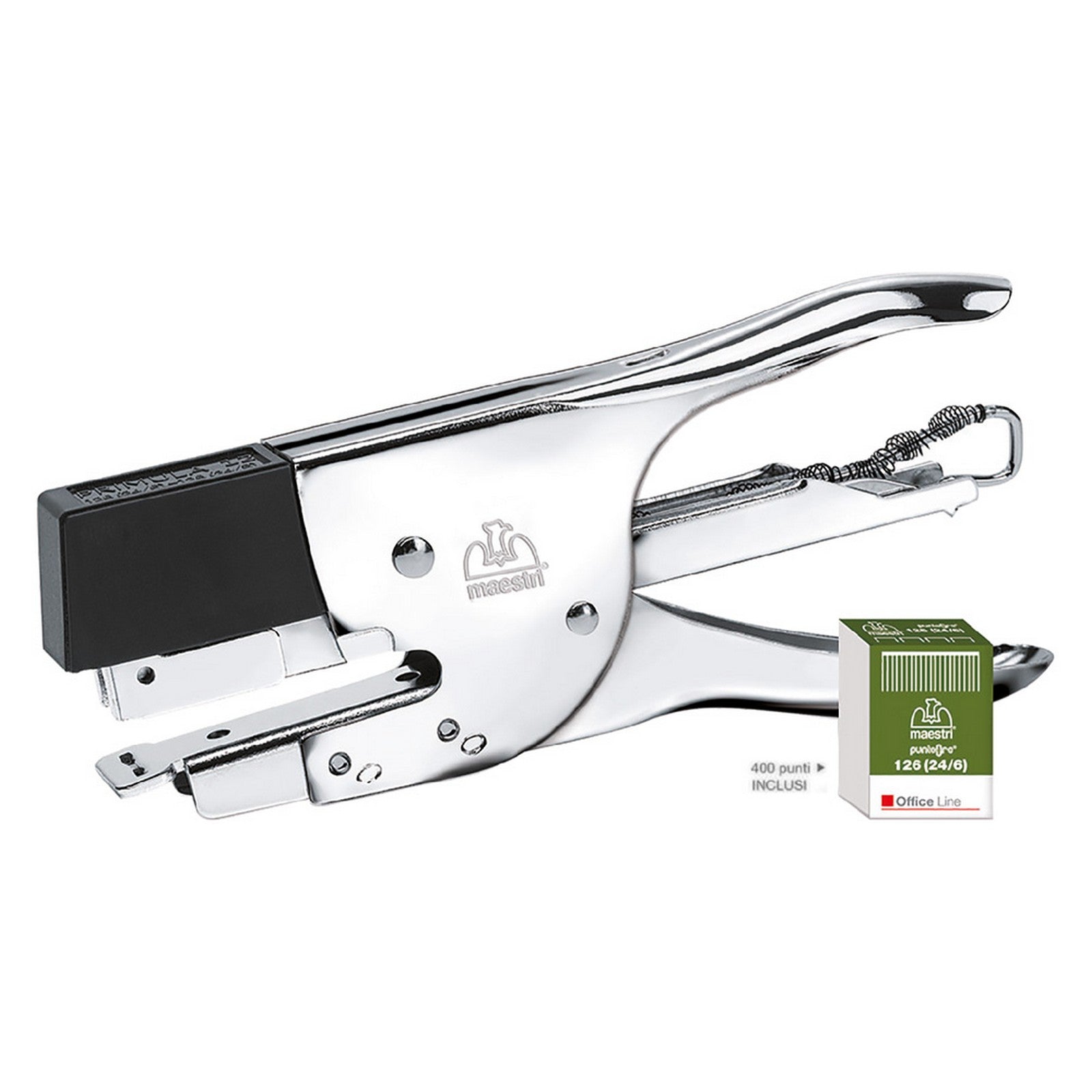 fissatrice 'primula 12' corpo lamiera nichelata cod:ferx.507212nlm