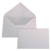 busta con biglietto mm 90 x 140 bianca - cf.100 pz cod:ferx.5073024nlm