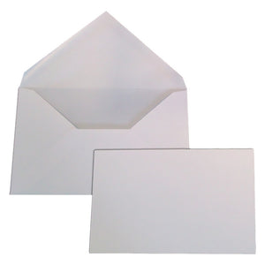 busta con biglietto mm 90 x 140 bianca - cf.100 pz cod:ferx.5073024nlm