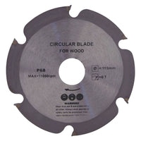 disco per legno ''1050'' ø115 - 6 denti cod:ferx.5010080nlm