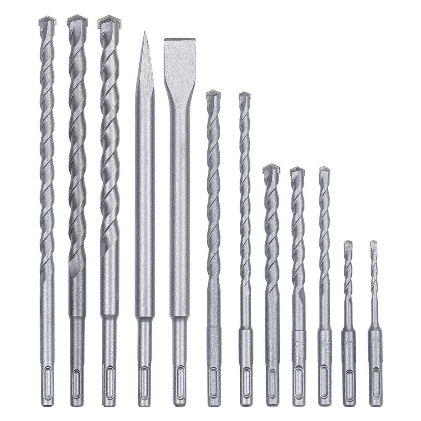 set punte e scalpelli 12 pezzi cod:ferx.5120770nlm