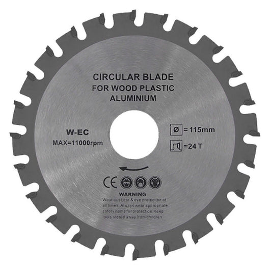 disco professionale per legno ''5950'' ø115 - 24 denti cod:ferx.5010090nlm