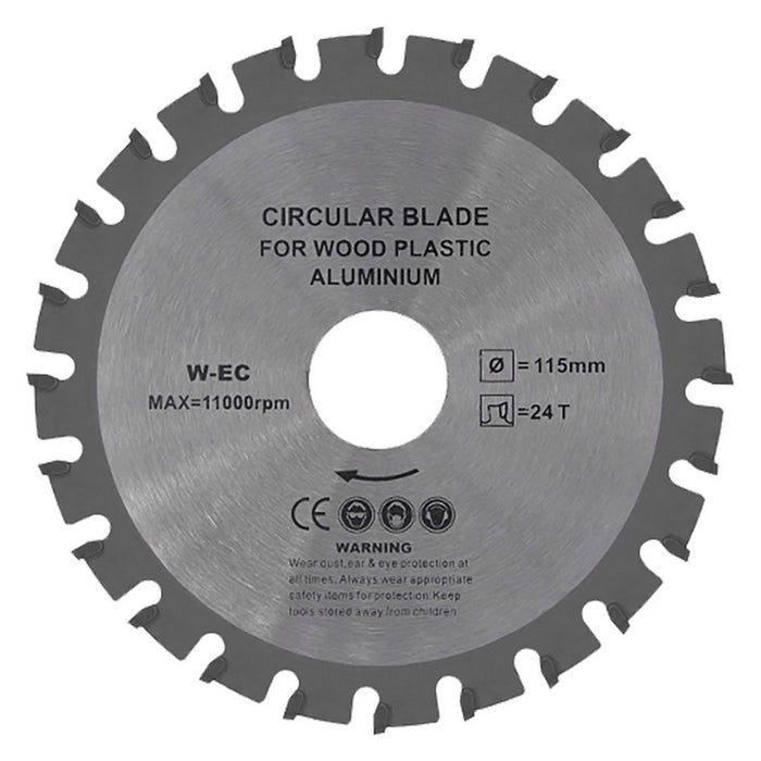 disco professionale per legno ''5950'' ø115 - 24 denti cod:ferx.5010090nlm