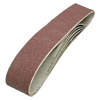 nastro abrasivo per levigatrice da banco mm  50 x 680 - gr. 80 cod:ferx.5041860nlm