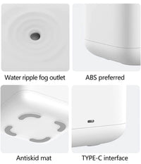 Umidificatore Aria Antigravità  Diffusore Aromi Goccia Acqua Orologio Aromaterapia         