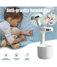 Umidificatore Aria Antigravità  Diffusore Aromi Goccia Acqua Orologio Aromaterapia         